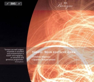 Handel George Frideric - Neun Deutsche Arien i gruppen CD hos Bengans Skivbutik AB (2006468)