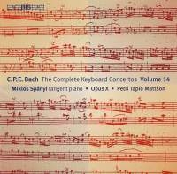 Bach Cpe - Keyboard Concertos Vol 14, The i gruppen CD hos Bengans Skivbutik AB (2006470)