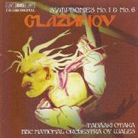 Glazunov Alexander - Symphonies 1 & 6 i gruppen VI TIPSER / Julegavetips CD hos Bengans Skivbutik AB (2006480)