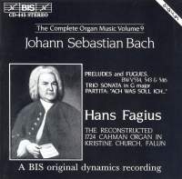 Bach Johann Sebastian - Organ Music Vol 9 i gruppen CD hos Bengans Skivbutik AB (2006481)