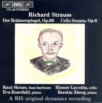 Strauss Richard - Kramerspiegel/Cello Son i gruppen VI TIPSER / Julegavetips CD hos Bengans Skivbutik AB (2006612)