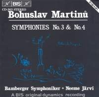 Martinu Bohuslav - Symphony 3/4 i gruppen VI TIPSER / Julegavetips CD hos Bengans Skivbutik AB (2006629)