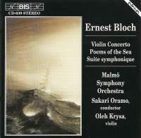 Bloch Ernest - Concerto For Violin & Orch i gruppen CD hos Bengans Skivbutik AB (2006665)