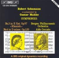 Schumann Robert - Symphony 3 & 4 Orcestra Mahler i gruppen VI TIPSER / Julegavetips CD hos Bengans Skivbutik AB (2006672)