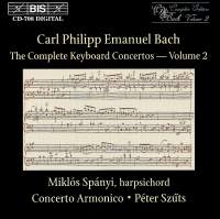 Bach Carl Philipp Emanuel - Keyboard Concertos Vol 2 i gruppen VI TIPSER / Julegavetips CD hos Bengans Skivbutik AB (2006716)