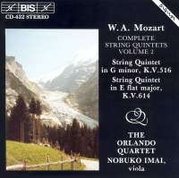 Mozart Wolfgang Amadeus - Complete String Quintet Vol 2 i gruppen VI TIPSER / Julegavetips CD hos Bengans Skivbutik AB (2006719)