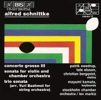 Schnittke Alfred - Conc Grosso 3 /Son i gruppen CD hos Bengans Skivbutik AB (2006722)