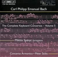 Bach Carl Philipp Emanuel - Keyboard Concertos Vol 5 i gruppen CD hos Bengans Skivbutik AB (2006733)