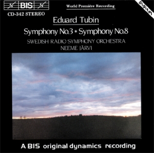 Tubin Eduard - Symphonies Nos 3 & 8 i gruppen CD hos Bengans Skivbutik AB (2006735)