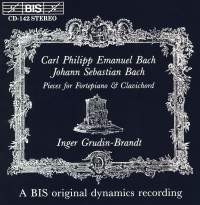 Bach C P E/Bach J S - Piano & Hpd Music i gruppen VI TIPSER / Julegavetips CD hos Bengans Skivbutik AB (2006743)