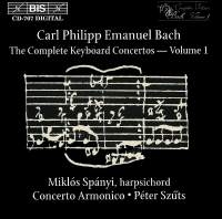 Bach Carl Philipp Emanuel - Keyb Concertos Vol 1 i gruppen VI TIPSER / Julegavetips CD hos Bengans Skivbutik AB (2006768)