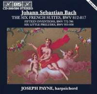 Bach Johann Sebastian - The 6 French Suites i gruppen CD hos Bengans Skivbutik AB (2006771)