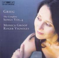 Grieg Edvard - Songs Vol 4 i gruppen VI TIPSER / Julegavetips CD hos Bengans Skivbutik AB (2006775)