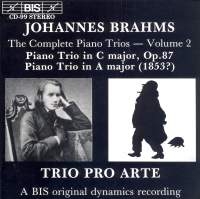 Brahms Johannes - Piano Trios Vol 2 i gruppen VI TIPSER / Julegavetips CD hos Bengans Skivbutik AB (2006798)