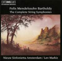 Mendelssohn Felix - Complete String Symphony i gruppen CD hos Bengans Skivbutik AB (2006823)