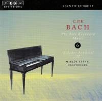 Bach Carl Philipp Emanuel - Solo Keyb Music Vol 6 i gruppen VI TIPSER / Julegavetips CD hos Bengans Skivbutik AB (2006865)