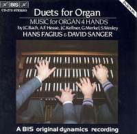 Various - Music For Organ 4 Hands i gruppen CD hos Bengans Skivbutik AB (2006874)