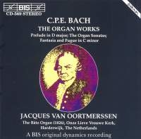 Bach Carl Philipp Emanuel - Organ Works i gruppen CD hos Bengans Skivbutik AB (2006877)