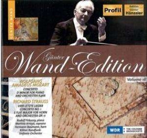 Mozart/Strauss R (Wand Edition Vol - Piano Concerto, Vier Letzte Lieder i gruppen CD hos Bengans Skivbutik AB (2007028)