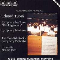 Tubin Eduard - Symphony 2/Legendary 6 i gruppen VI TIPSER / Julegavetips CD hos Bengans Skivbutik AB (2007087)