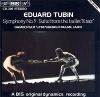 Tubin Eduard - Symphony 5 /Kratt Suite i gruppen CD hos Bengans Skivbutik AB (2007103)