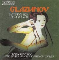 Glazunov Alexander - Symphonies 4 & 8 i gruppen VI TIPSER / Julegavetips CD hos Bengans Skivbutik AB (2007130)