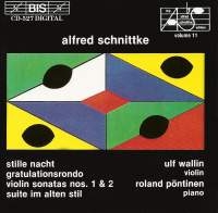 Schnittke Alfred - Violin Son 1/2 Stille Nacht i gruppen CD hos Bengans Skivbutik AB (2007143)