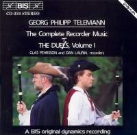 Telemann Georg Philipp - Complete Recorder Music Vol 1 i gruppen CD hos Bengans Skivbutik AB (2007150)