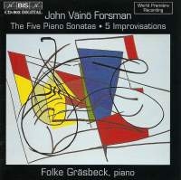 Forsman John Väinö - 5 Piano Son /5 Improvisations i gruppen CD hos Bengans Skivbutik AB (2007177)