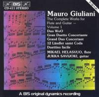 Giuliani Mauro - Complete Music For Flute & Gui i gruppen VI TIPSER / Julegavetips CD hos Bengans Skivbutik AB (2007193)