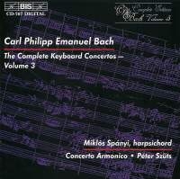 Bach Carl Philipp Emanuel - Keyboard Concertos Vol 3 i gruppen CD hos Bengans Skivbutik AB (2007196)