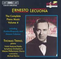 Lecuona Ernesto - Complete Piano Music Vol 4 i gruppen VI TIPSER / Julegavetips CD hos Bengans Skivbutik AB (2007225)