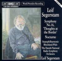 Segerstam Leif - Symphony 16 /Nocturne i gruppen CD hos Bengans Skivbutik AB (2007229)