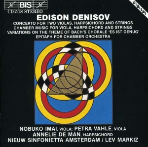 Denisov Edison - Concerto For 2 Vas & Hpd i gruppen VI TIPSER / Julegavetips CD hos Bengans Skivbutik AB (2007252)