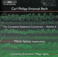 Bach Carl Philipp Emanuel - Keyboard Concertos Vol 6 i gruppen VI TIPSER / Julegavetips CD hos Bengans Skivbutik AB (2007264)