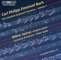 Bach Carl Philipp Emanuel - Keyb Concertos Vol 7 i gruppen VI TIPSER / Julegavetips CD hos Bengans Skivbutik AB (2007286)