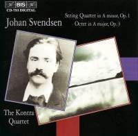 Svendsen Johann - String Quartet Op 1 /8Tet Op 3 i gruppen CD hos Bengans Skivbutik AB (2007289)