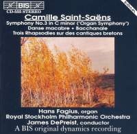 Saint-Saens Camille - Symphony 3 Organ /Danse Macabr i gruppen VI TIPSER / Julegavetips CD hos Bengans Skivbutik AB (2007292)