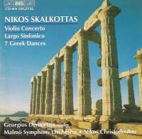 Skalkottas Nikos - Violin Concertos/Largo Sinfoni i gruppen CD hos Bengans Skivbutik AB (2007348)