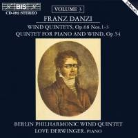 Danzi Franz - Wind Quintets Vol 3 i gruppen VI TIPSER / Julegavetips CD hos Bengans Skivbutik AB (2007363)