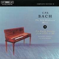 Bach Carl Philipp Emanuel - Solo Keyb Music Vol 4 i gruppen CD hos Bengans Skivbutik AB (2007368)