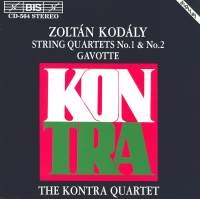 Kodaly Zoltan - String Quartet 1/2  Gavotte i gruppen VI TIPSER / Julegavetips CD hos Bengans Skivbutik AB (2007373)