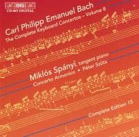 Bach Carl Philipp Emanuel - Keyboard Concertos Vol 8 i gruppen CD hos Bengans Skivbutik AB (2007381)