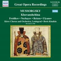 Mussorgsky - Khovanschina i gruppen CD hos Bengans Skivbutik AB (2007410)