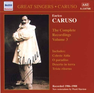 Various - Caruso Complete Recordings Vol i gruppen CD hos Bengans Skivbutik AB (2007457)