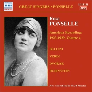 Rosa Ponselle - American Recordings Vol.4 i gruppen VI TIPSER / Julegavetips CD hos Bengans Skivbutik AB (2007549)