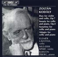 Kodaly Zoltan - Cello Works i gruppen VI TIPSER / Julegavetips CD hos Bengans Skivbutik AB (2007609)