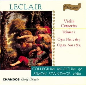 Leclair - Violin Concertos Vol I i gruppen VI TIPSER / Julegavetips CD hos Bengans Skivbutik AB (2007732)