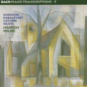 Bach - Piano Transcriptions 5 (H Miln i gruppen VI TIPSER / Julegavetips CD hos Bengans Skivbutik AB (2007863)