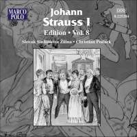 Strauss I Johann - Edition Vol. 8 i gruppen CD hos Bengans Skivbutik AB (2007978)